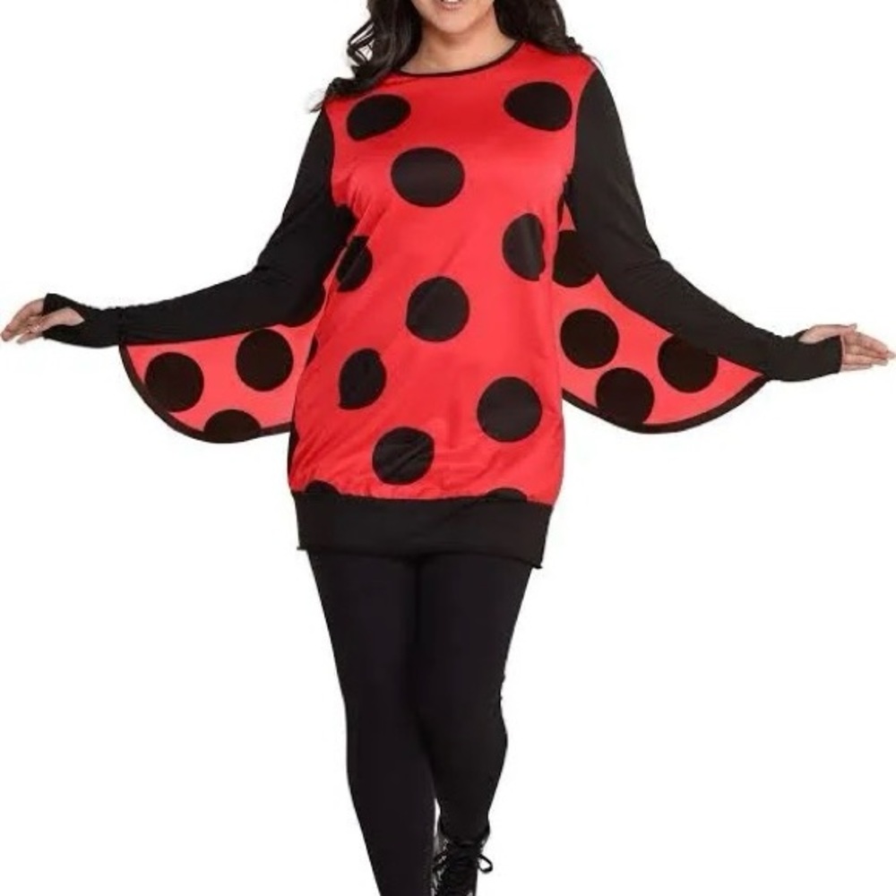 Spirit Red and Black Ladybug Costume